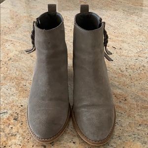 BP (Nordstrom) Grey suede ankle bootie sz 8.5